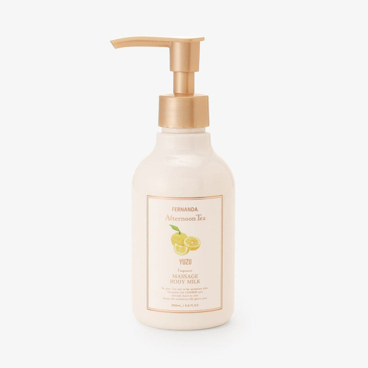 Afternoon Tea Living x FERNANDA Yuzu Massage Body Milk 200mL bottle