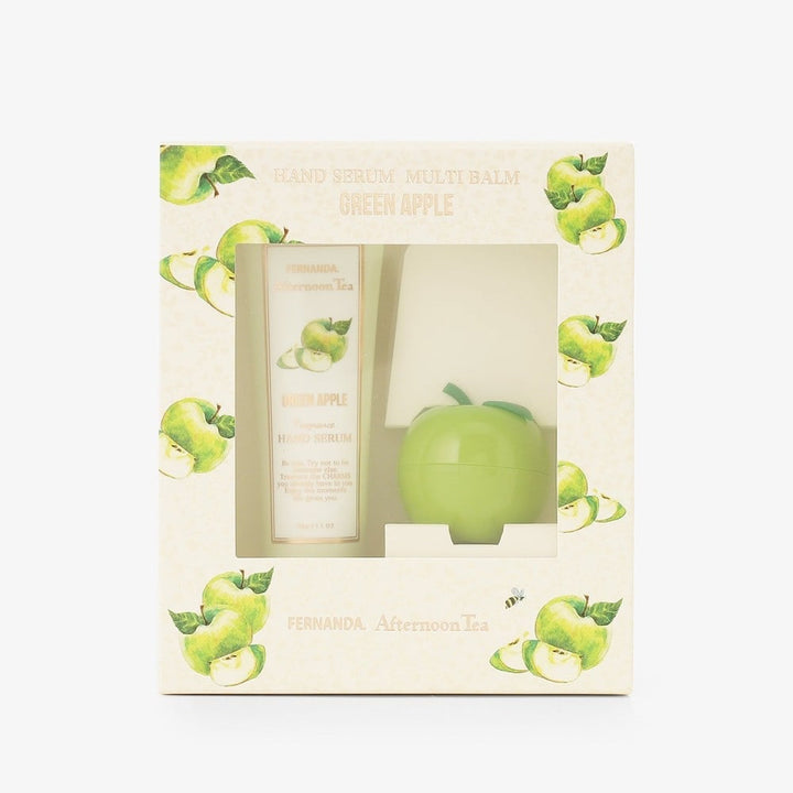 Afternoon Tea FERNANDA Green Apple hand serum and multi balm gift set