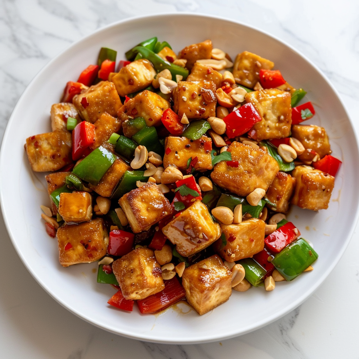 Kewpie Yuzu and Kosho Dressing serving idea with tofu