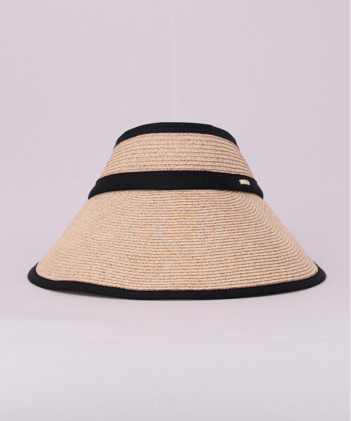 CA4LA ROLLINGS9 beige black sun visor front angle
