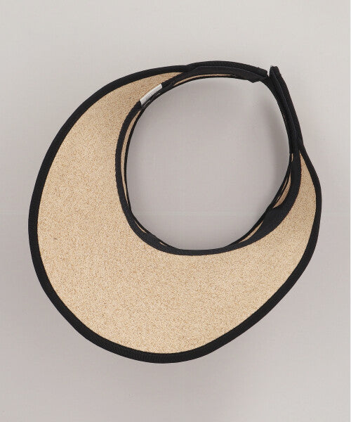 CA4LA ROLLINGS9 wide brim sun visor top view