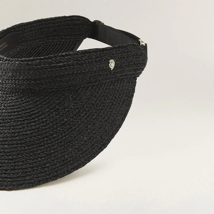 Helenkaminski Kirsten Raffia Braid Visor Yui mart
