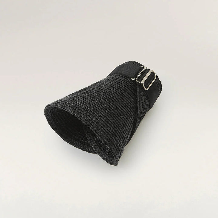 Helenkaminski Kirsten Raffia Braid Visor Yui mart