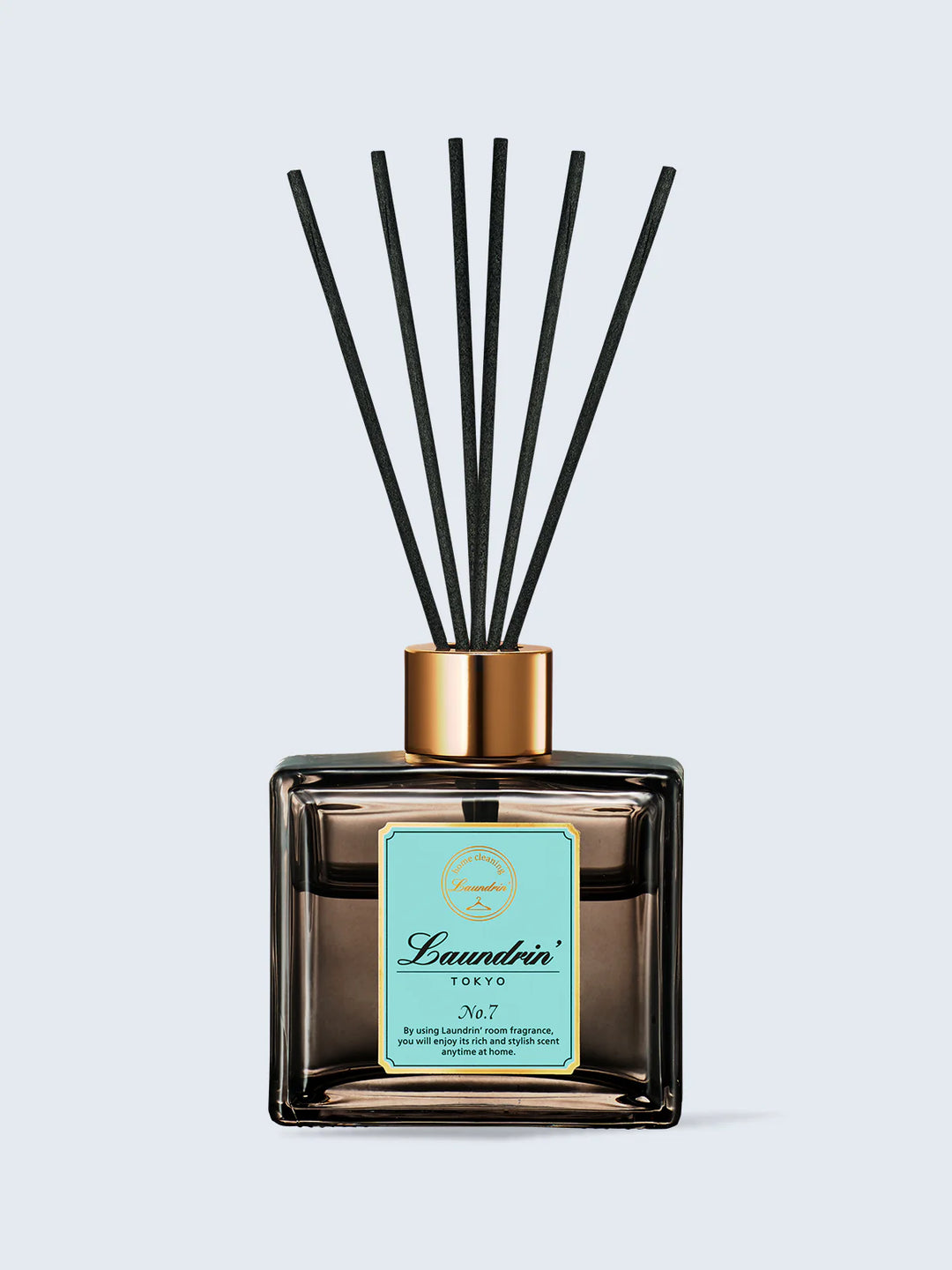 LAUNDRIN Langdelin Indoor Reed Diffuser 80ml #NO.7 Ocean Green Fragrance