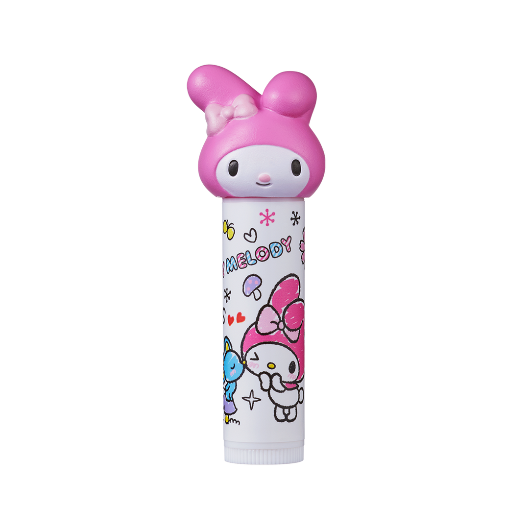 My Melody strawberry-scented die-cut lip cream 4g