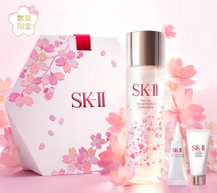 SK-II New Life Facial Treatment Essence Cherry Blossom Limited Edition Set Yui mart