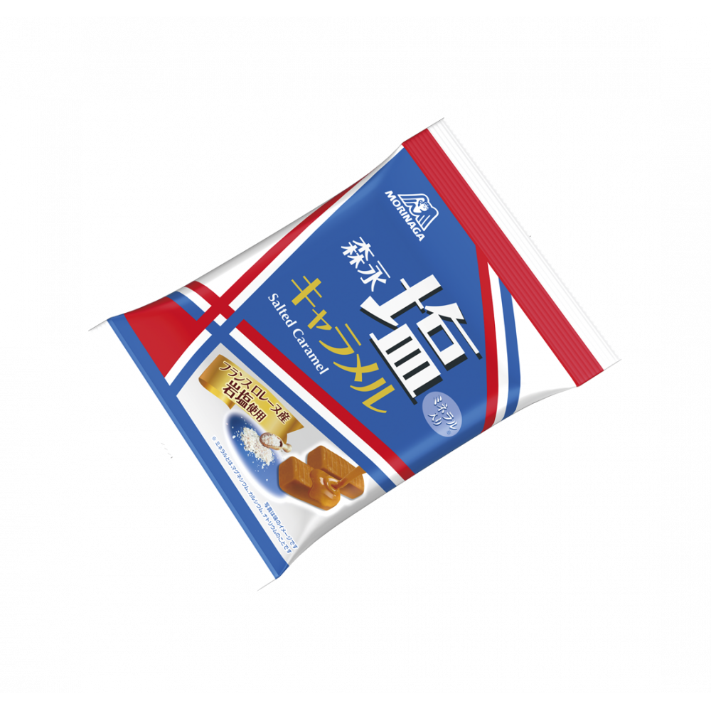 Morinaga Salted Caramel Candy Bag 83g package image