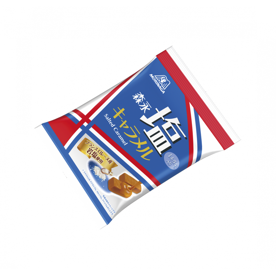 Morinaga Salted Caramel Candy Bag 83g package image