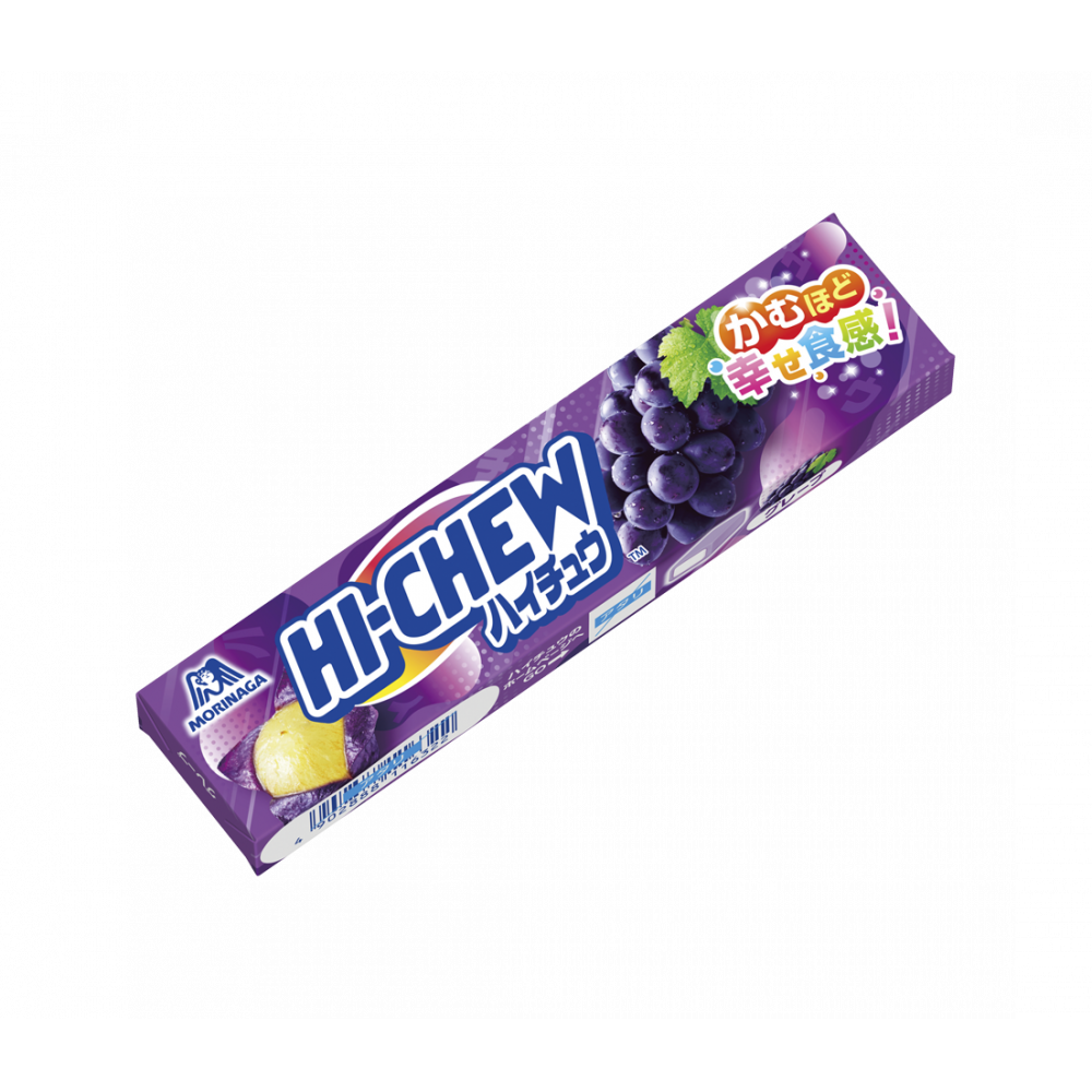 Morinaga Hi-Chew Grape Soft Candy 12 Pieces package