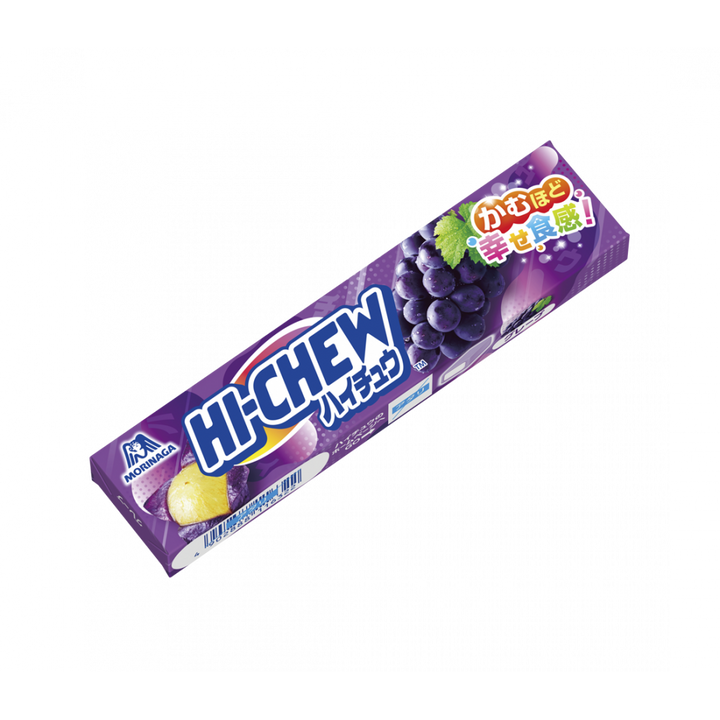 Morinaga Hi-Chew Grape Soft Candy 12 Pieces package