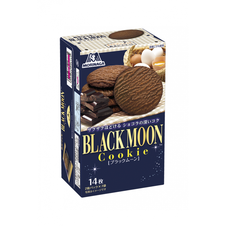 Morinaga Black Moon Chocolate Cookies 91g package