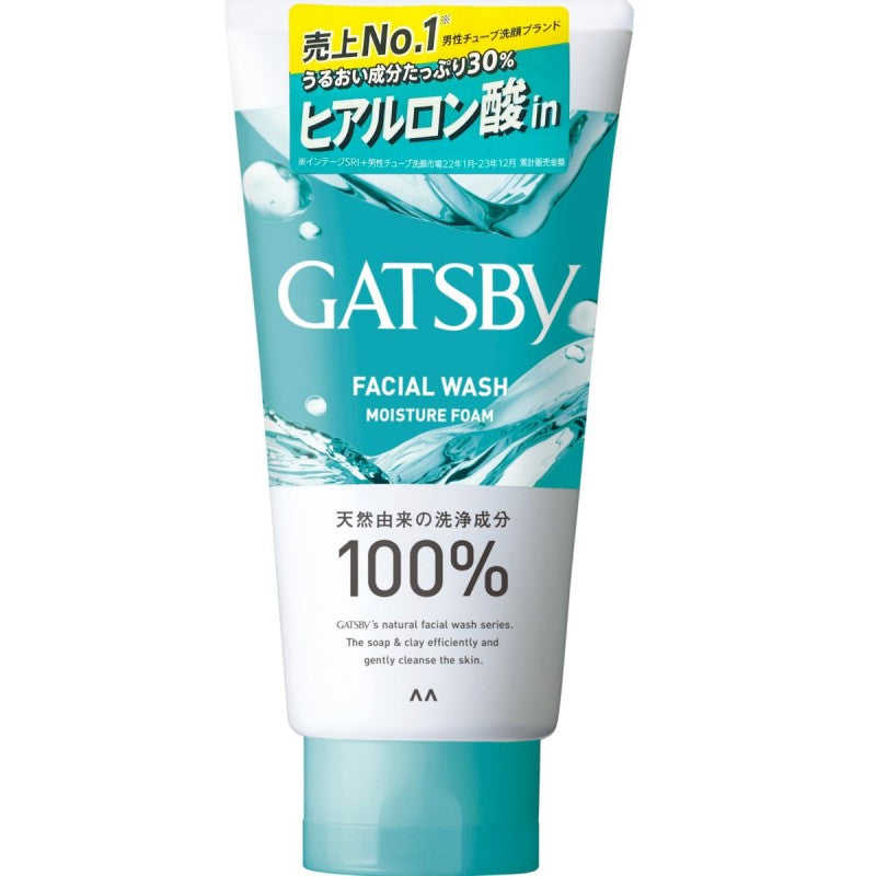 Mandom Gatsby Facial Wash Moisture Foam MN