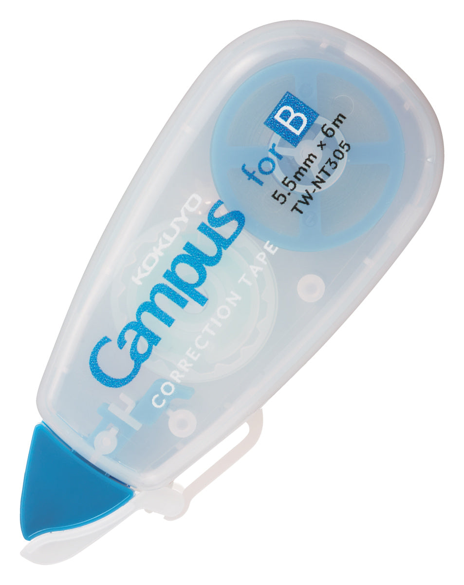 KOKUYO Campus Correction Tape B Ruled 5.5mm x 6m Blue TW-NT305