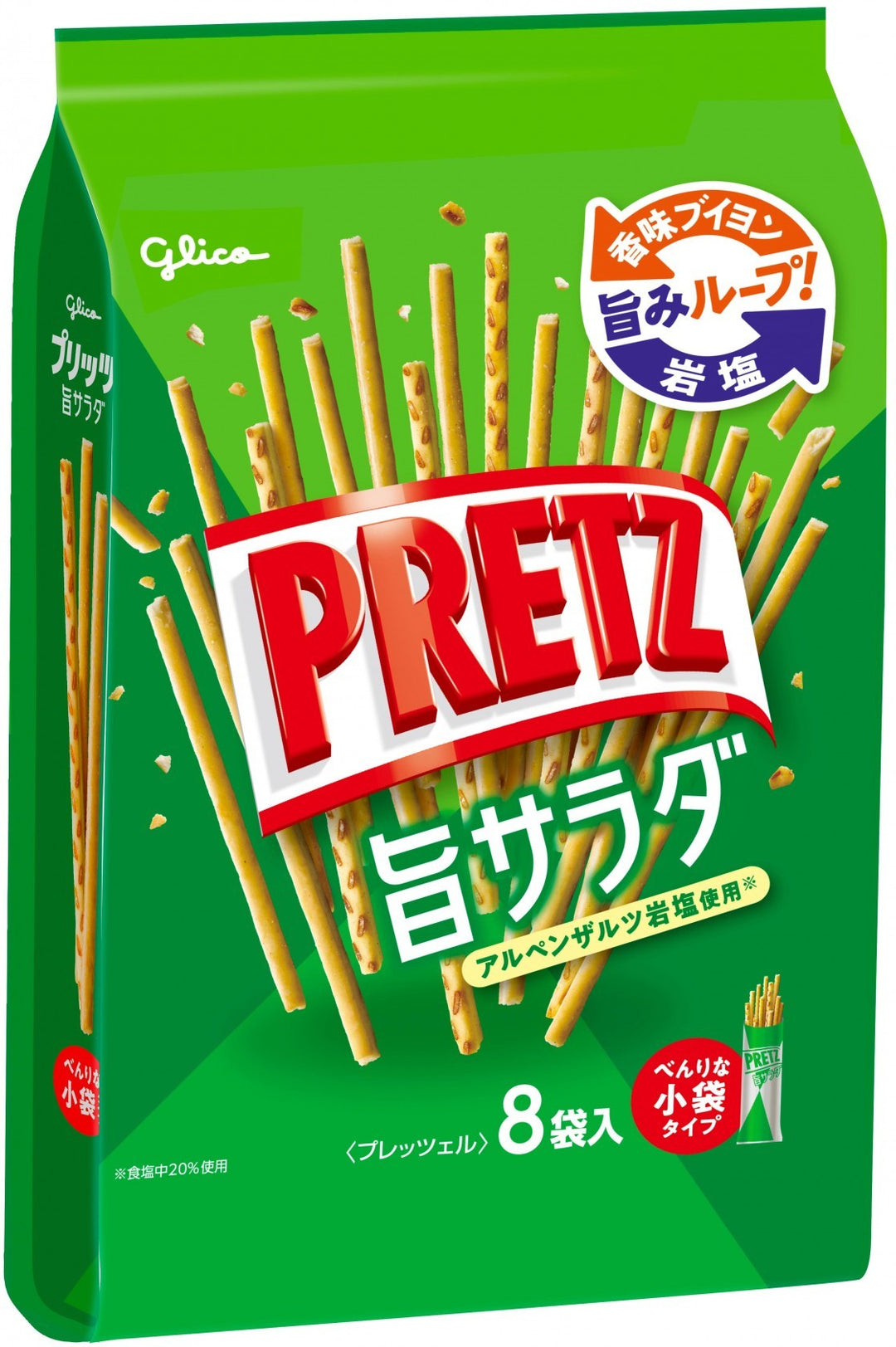 PRETZ Cookie Sticks Salad Flavor 8 Packs