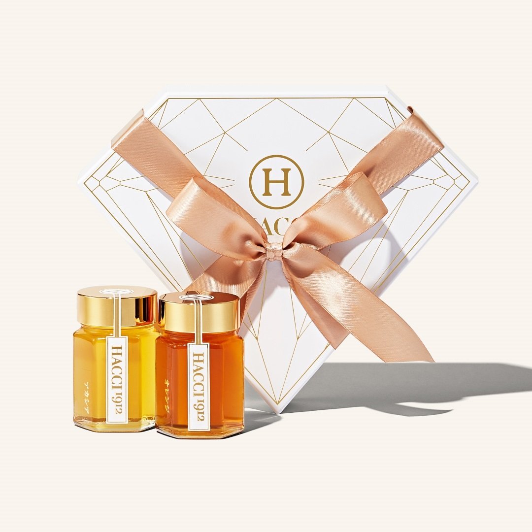 Mini Diamond Box Table Honey 2-Piece Set (Acacia & Olé)