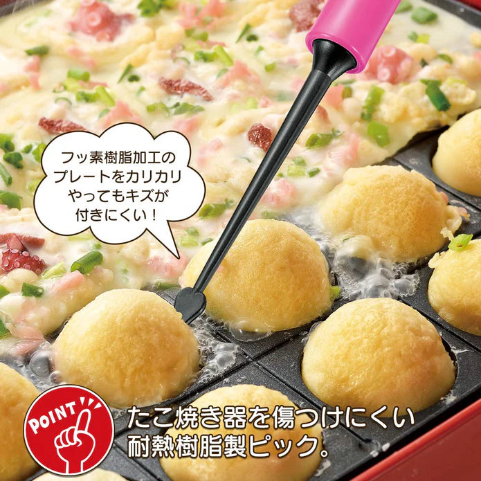 Shimomura Kogyo Takoyaki Pick Heart Shape