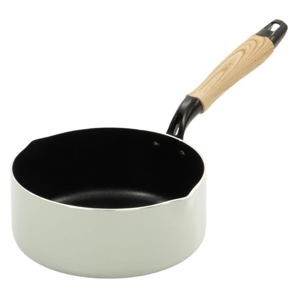 IH fluorine saucepan 18cm ,Green