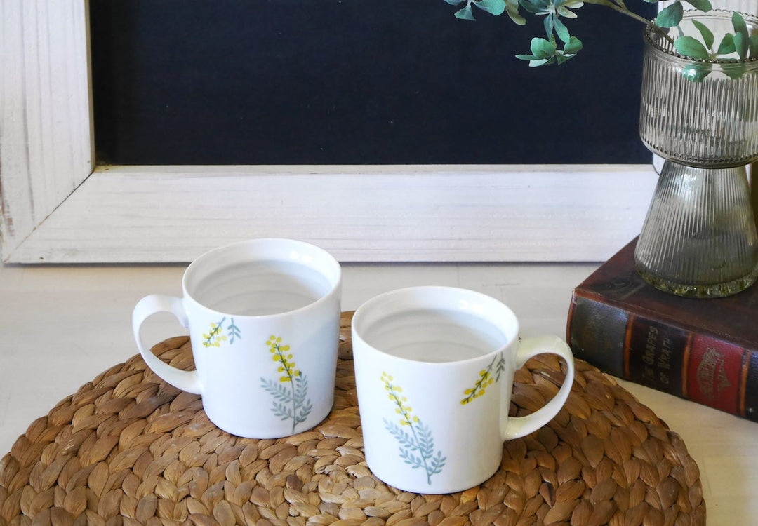 WAZAN mimosa mug 300ml Hasami ware