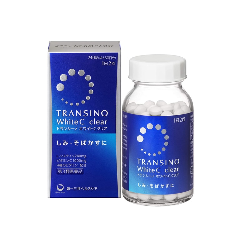 TRANSINO White C clear body whitening pills Yui mart