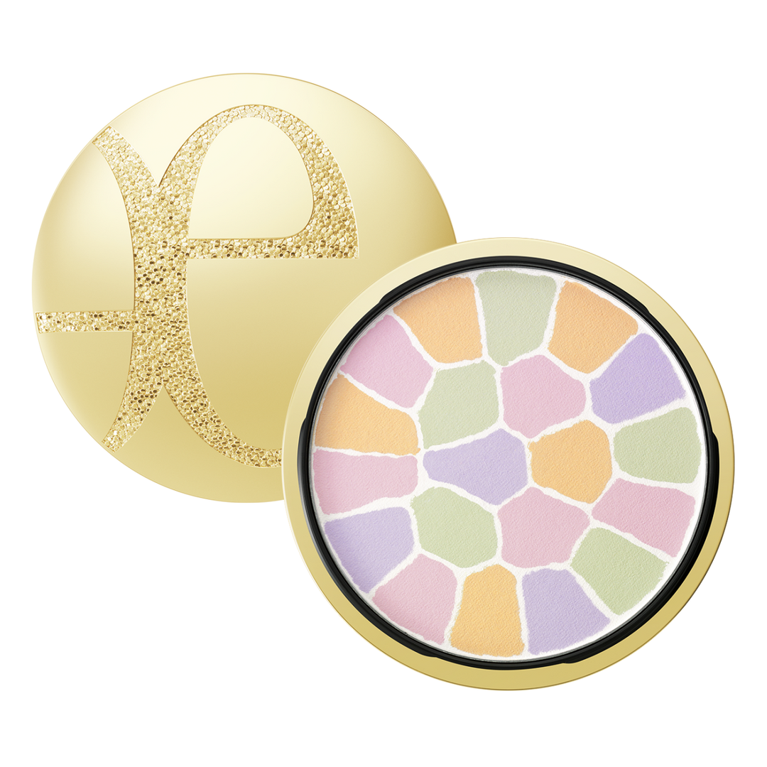 COSME Awards Elégance Happy Face Honey Pressed Powder E Large Powder Color 1 Family Size
