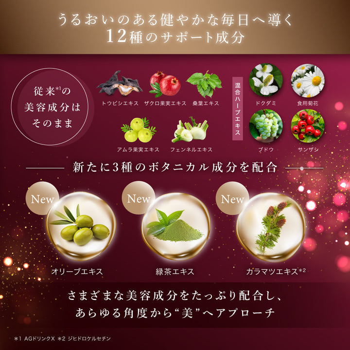 AXXZIA AGTHEORY AG Drink XI botanical support ingredients image