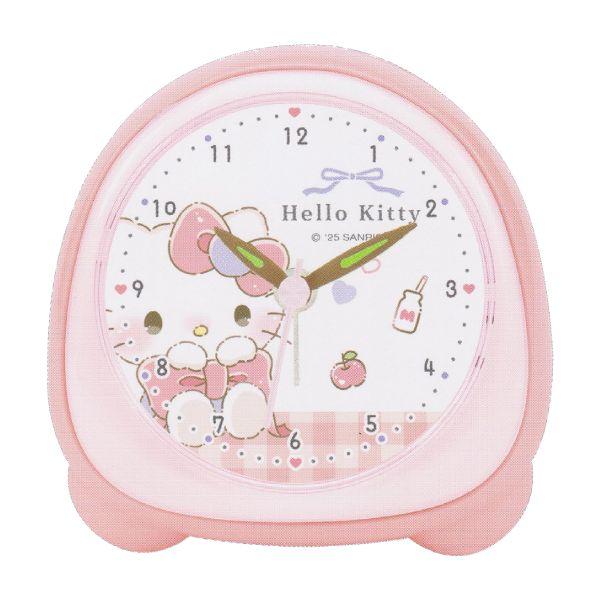 Sanrio Hello Kitty mini alarm clock pink tabletop design