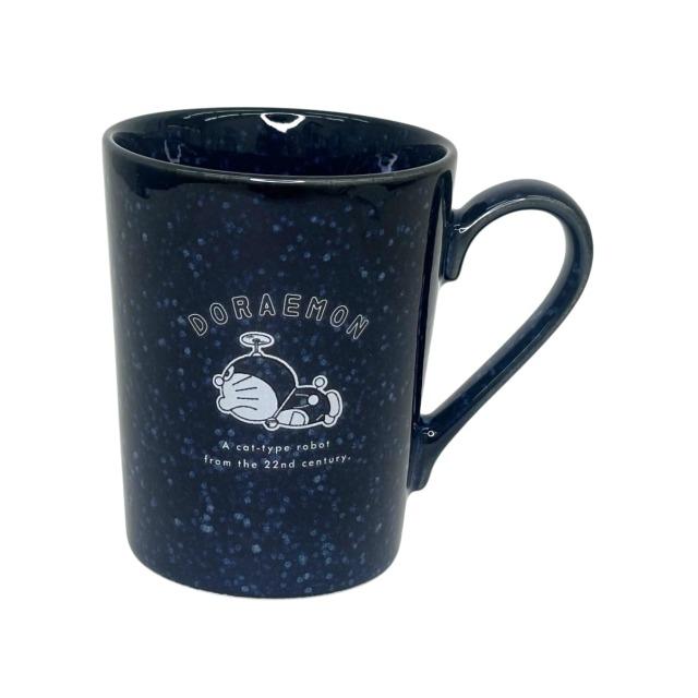 Doraemon Indigo Mug 8cm by Kanesho Pottery Japanese ceramic mug