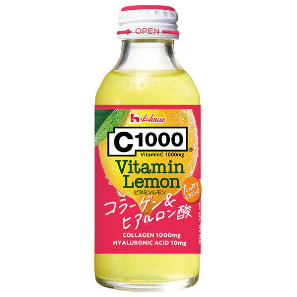 House Wellness C1000 Vitamin Lemon Collagen & Hyaluronic Acid 140ml