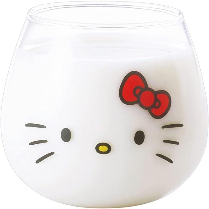 Sanrio Hello Kitty Swaying Glass Tumbler 320ml Kanesho Pottery