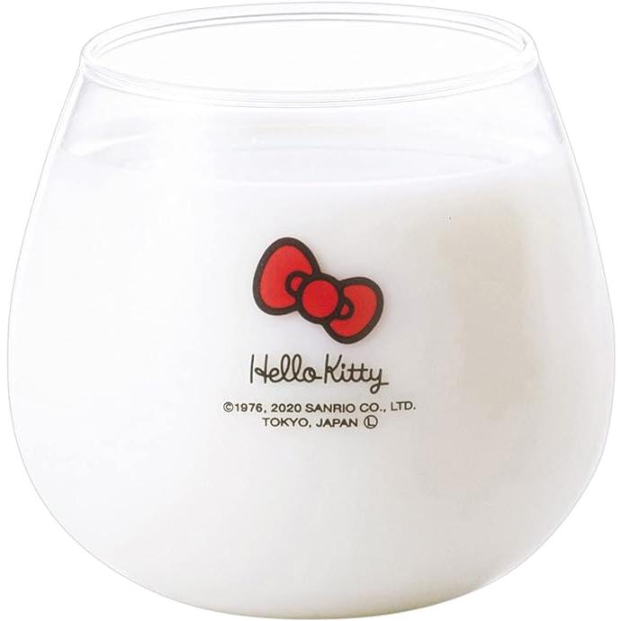 Sanrio Hello Kitty Swaying Glass Tumbler 320ml Kanesho Pottery