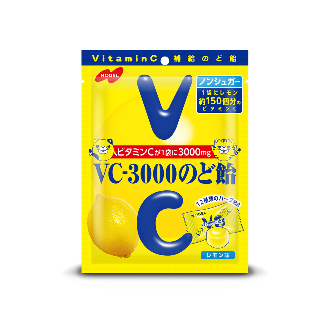 Nobel VC-3000 Vitamin C Lemon Candy 90g package image