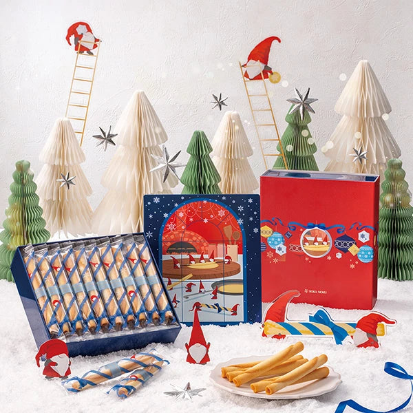 Yoku Muku Christmas Limited Edition Egg Roll Gift Box (20 pieces)