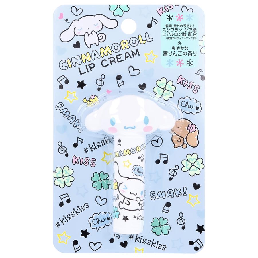 Pieras Cinnamoroll Die-Cut Lip Cream – Green Apple Scent 4g Pieras