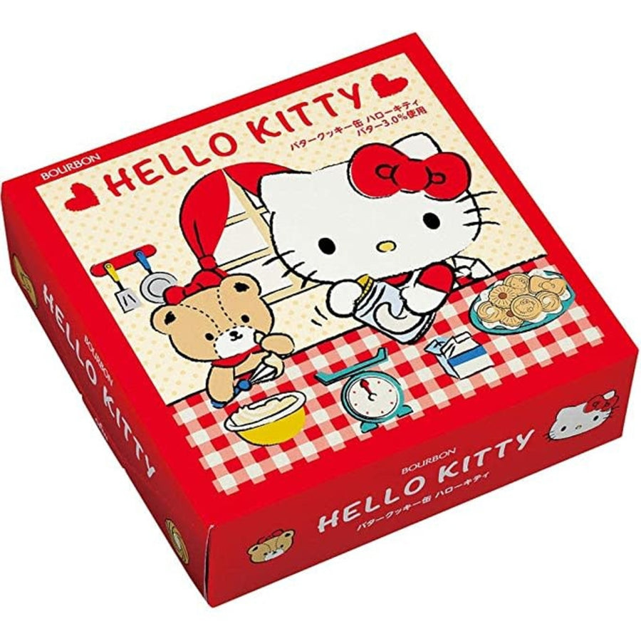 Bourbon Hello Kitty Assorted Cookie Tin 60 Pieces 11.5 oz