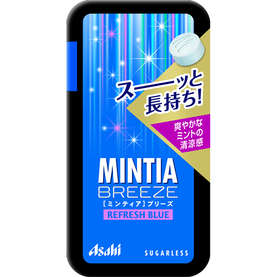 Asahi MINTIA BREEZE Refresh Blue mint tablets 30 count