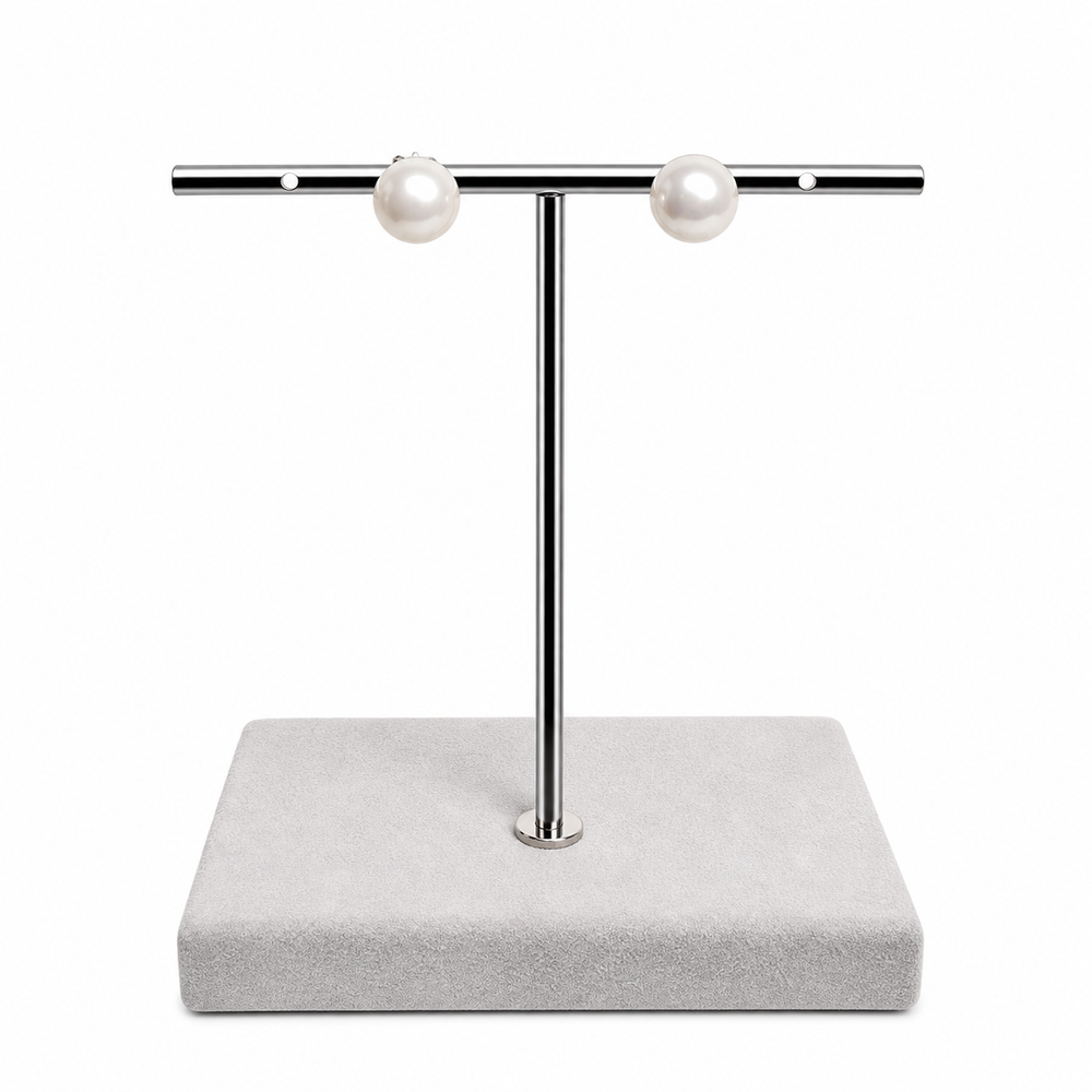 925 Sterling Silver Pearl Stud Earrings Yui mart