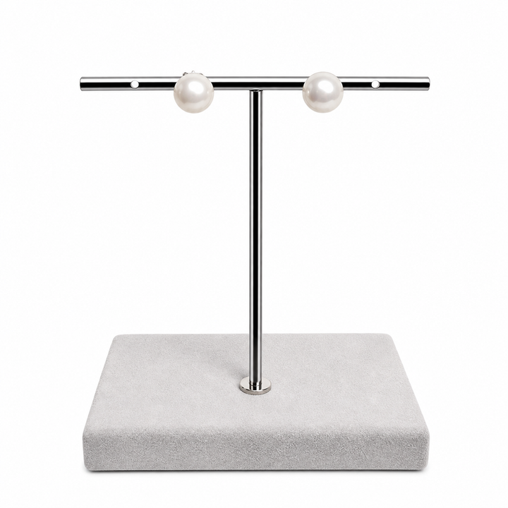 925 Sterling Silver Pearl Stud Earrings Yui mart