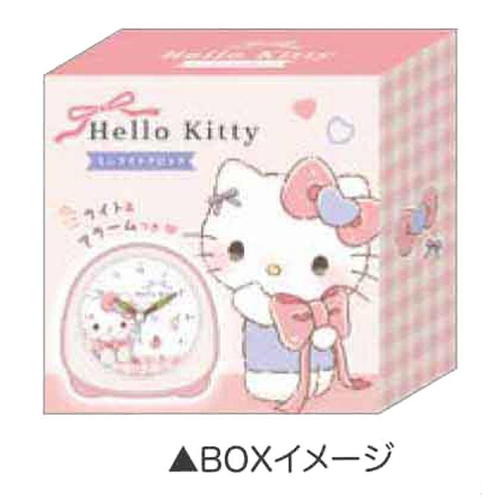 Hello Kitty mini light clock package detail