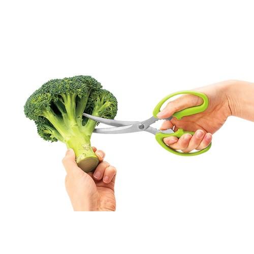 Shimomura Stainless Steel Full Veggie Curved Kitchen Scissors