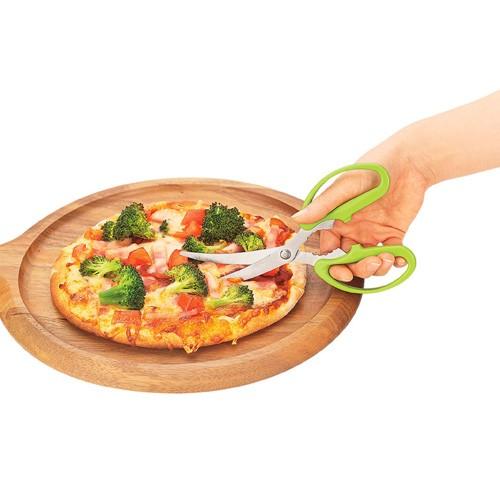 Shimomura Stainless Steel Full Veggie Curved Kitchen Scissors