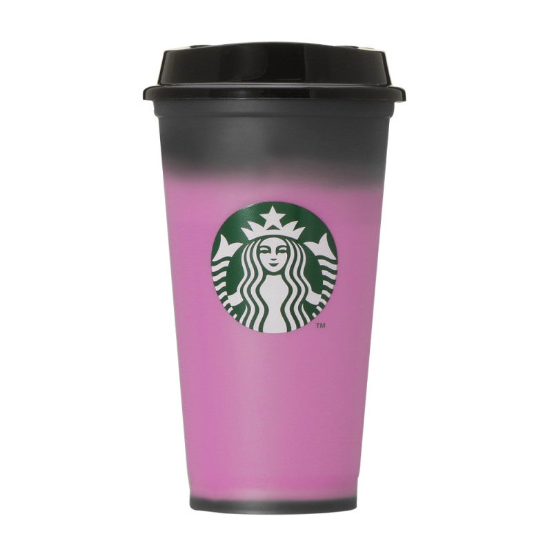 Starbucks Halloween 2025 Color Changing Reusable Cup 473ml + Hole Cap Bearista