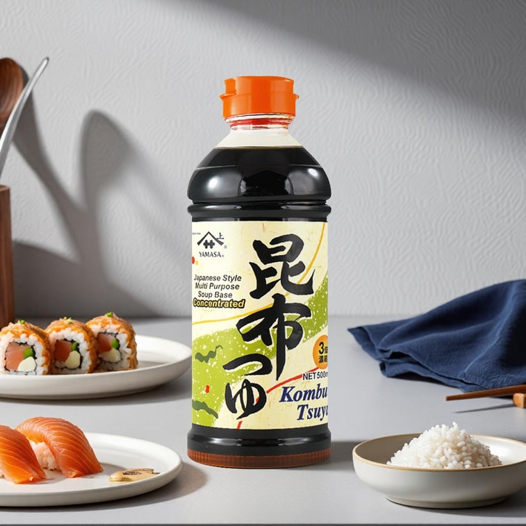Yamasa Soy Sauce Yamasa Konbu Tsuyu Pack 500ml Yui mart