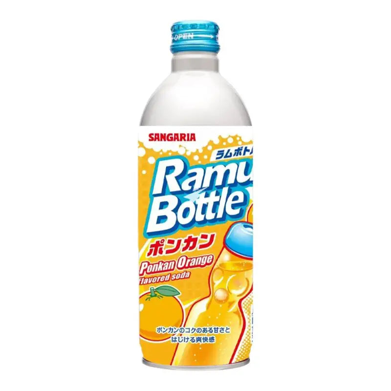 Sangaria Ramu Bottle Ponkan Orange 500 ML Yui mart