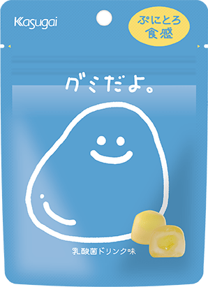 Kasugai Gumi Dayo Lactic Acid Drink Flavor Gummies 60g Japanese gummy candy pouch