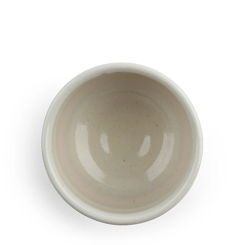 Matcha Bowl Mini Blue & Purple Flowers