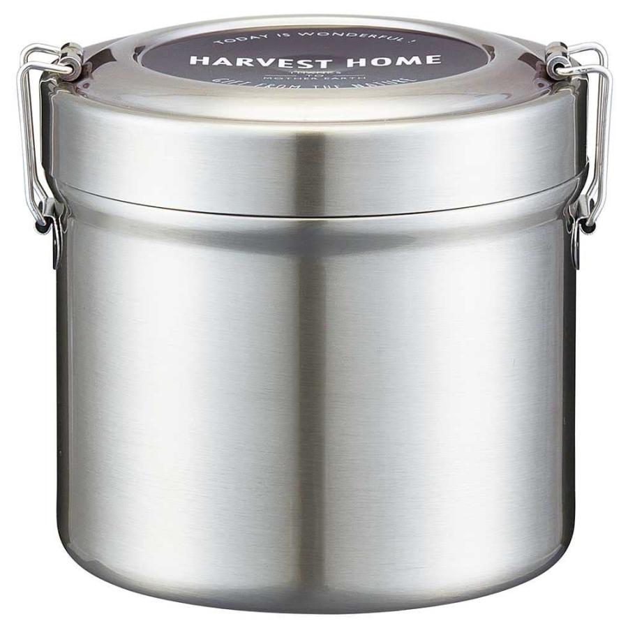 Skater Double-Layer Stainless Steel Six-Hour Heat Preservation Lunchbox 840ml