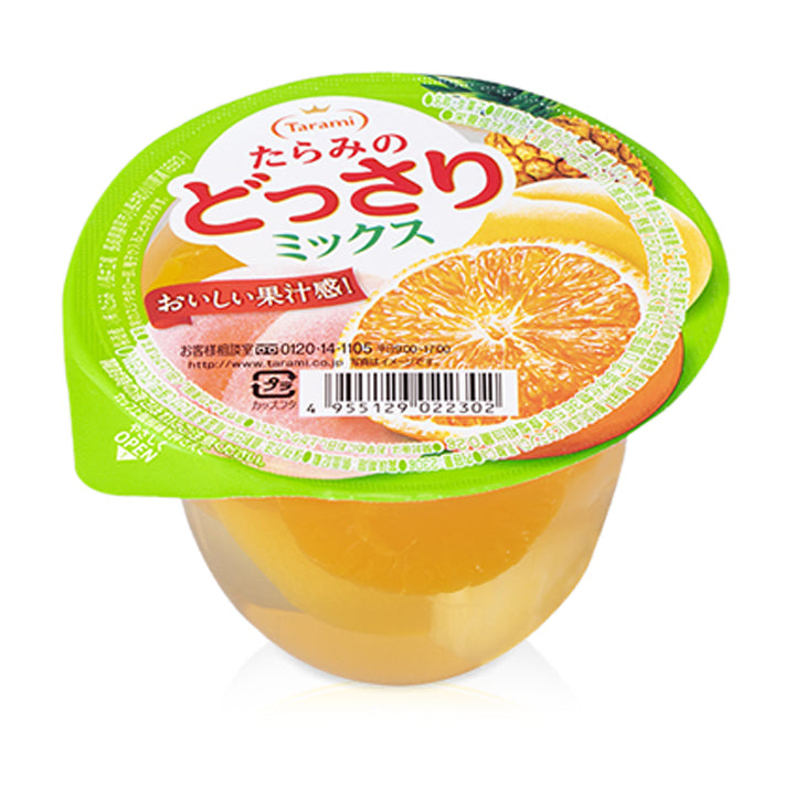 Tarami Dossari Mix Fruit Jelly Dessert 230g package image