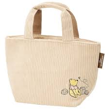 Skater Corduroy Fabric Heat Preservation And Cold Storage Lunch Bag （winnie）