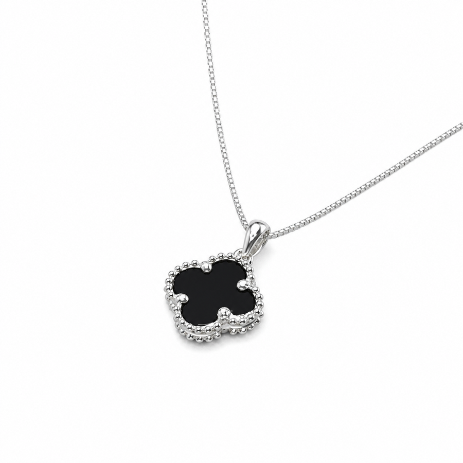 Black Clover Pendant Necklace Yui mart