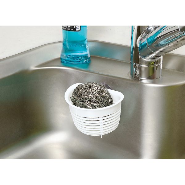 Flow Sink Sponge Pocket (White)